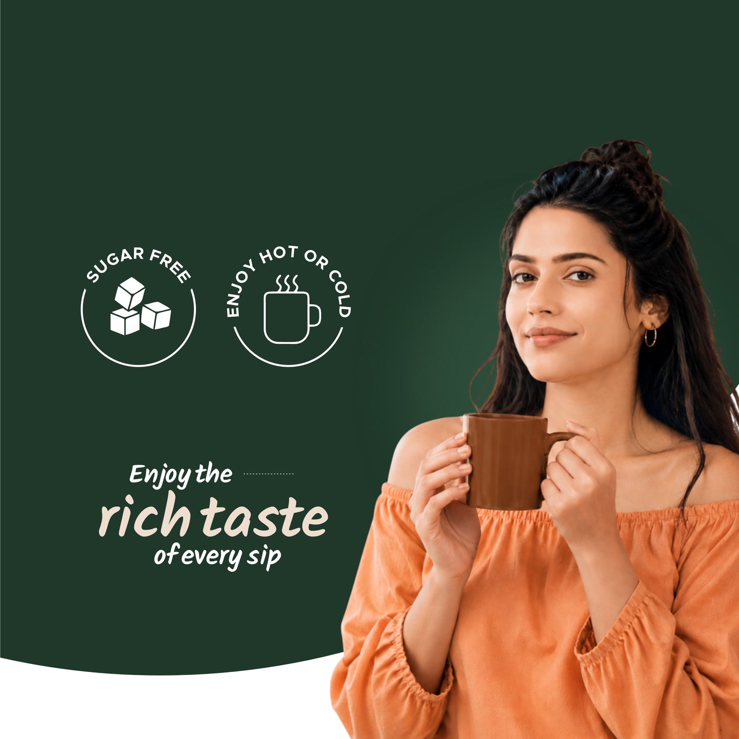 HAZELNUT FLAVOURED INSTANT COFFEE 60 GM